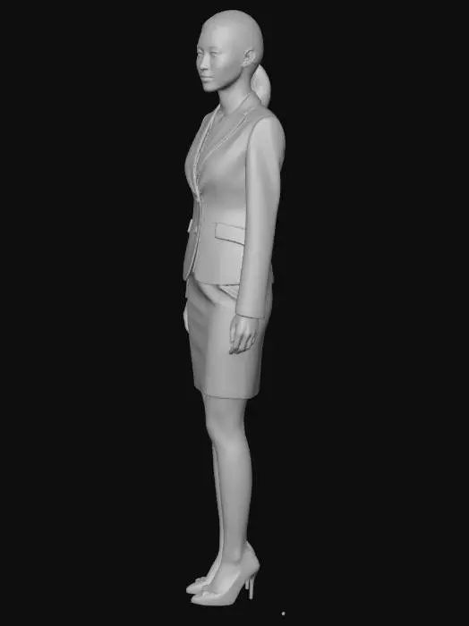 3D model for Executive in Grey