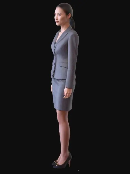 3D model for Executive in Grey