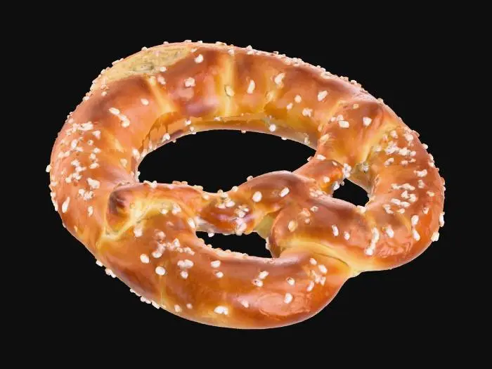 3D model for Pretzel Delight #food#