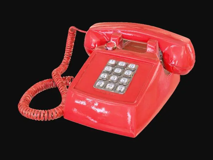 3D model for Red Phone