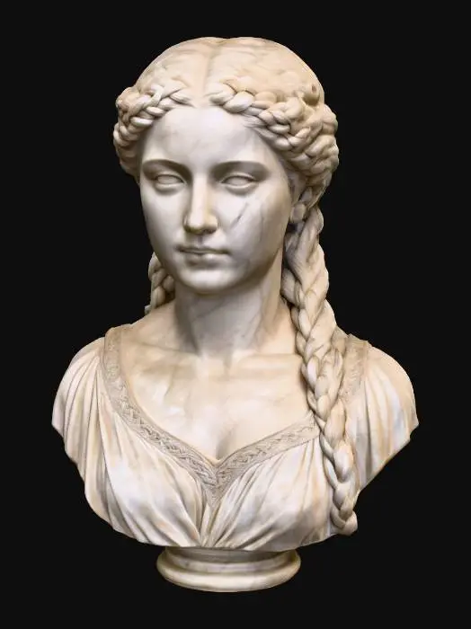 3D model for Marble bust
