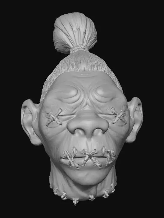 3D model for Voodoo Idol #Halloween2025#