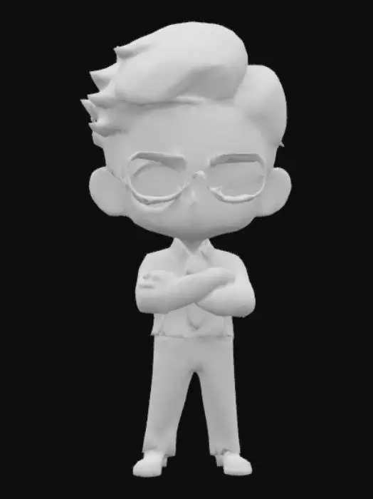 3D model for [Myanmar] Burmese teacher , #AroundTheWorld#