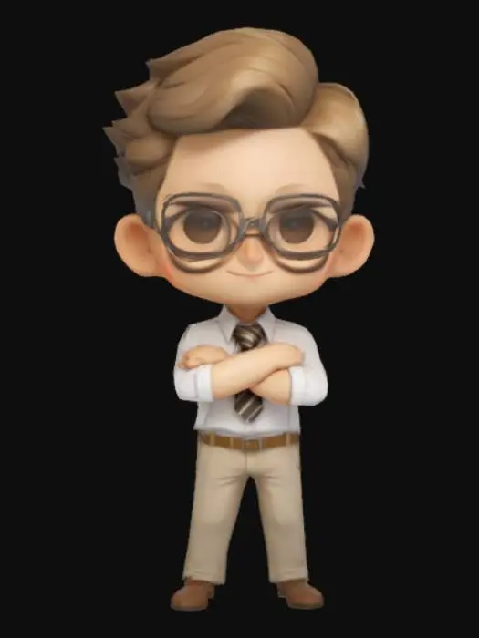 3D model for [Myanmar] Burmese teacher , #AroundTheWorld#