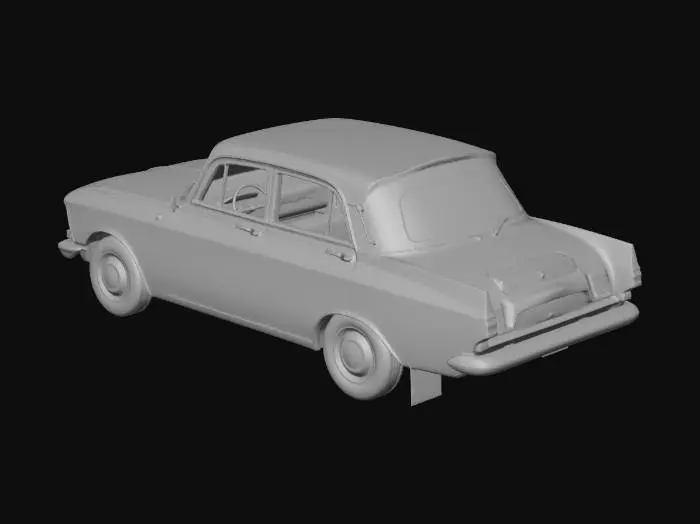 3D model for MOSKVICH 412 RED