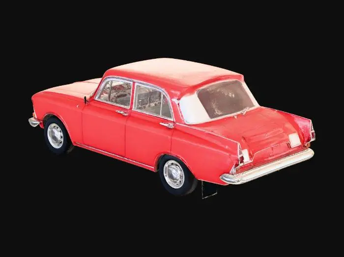 3D model for MOSKVICH 412 RED
