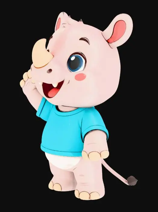 3D model for Rhino Buddy