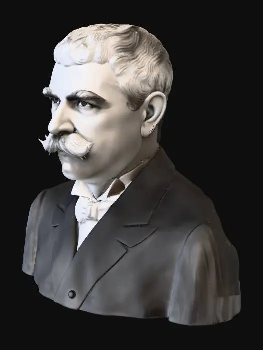3D model for Distinguished Gentleman Portrait