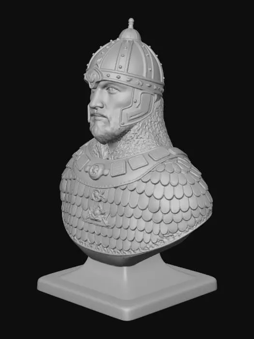 3D model for Хан Аспарух