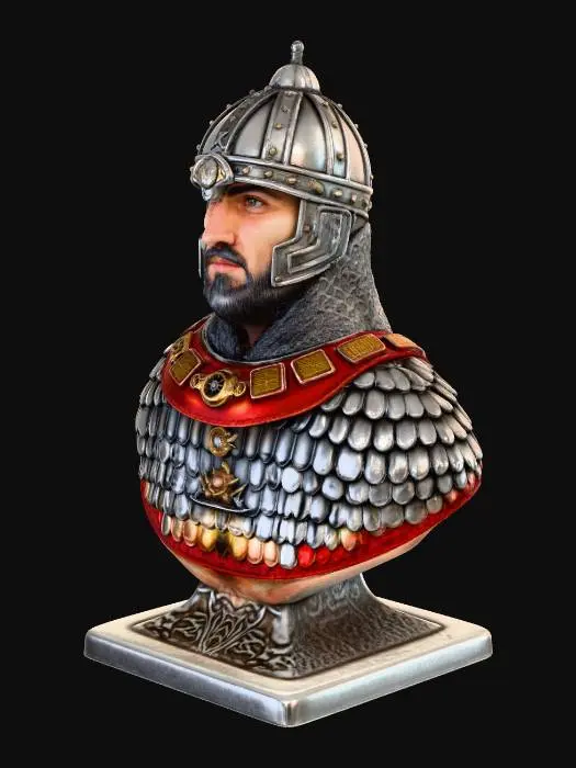 3D model for Хан Аспарух