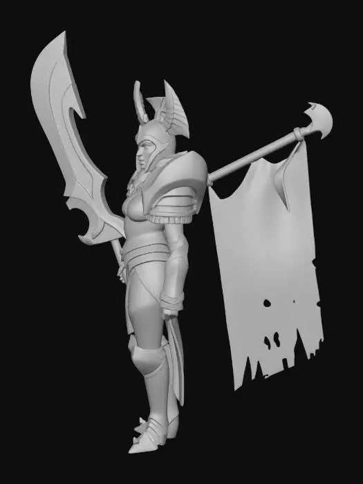3D model for Legion Commander
