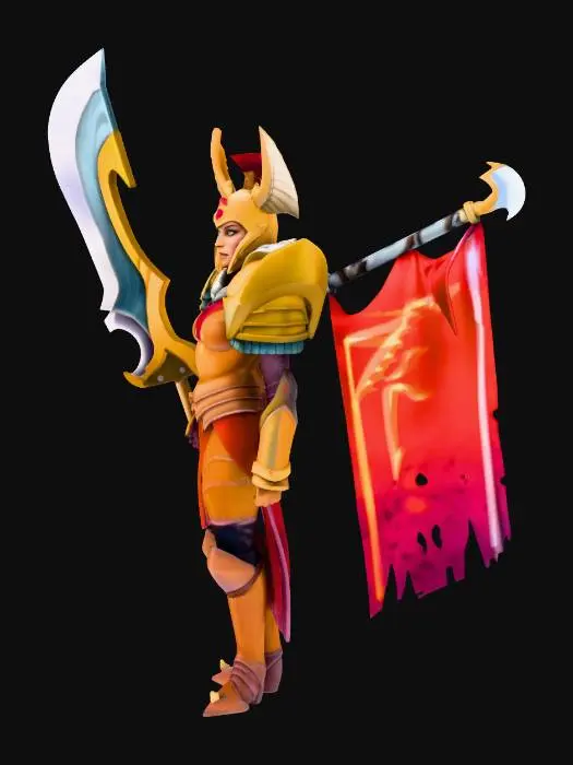 3D model for Legion Commander