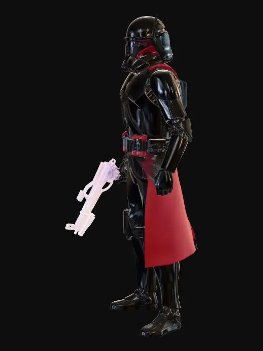 3D model for Purple Cape Stormtrooper