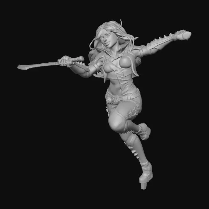 3D model for Warrior Blaze