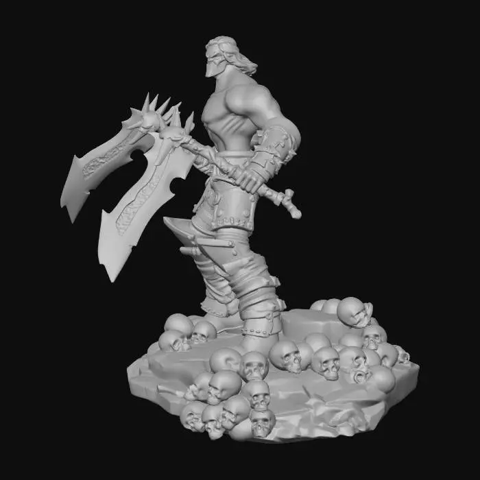 3D model for Dark Scull