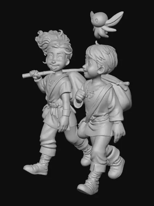 3D model for Adventure Companions