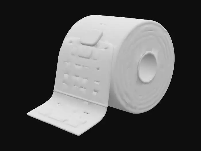 3D model for Bandage Roll