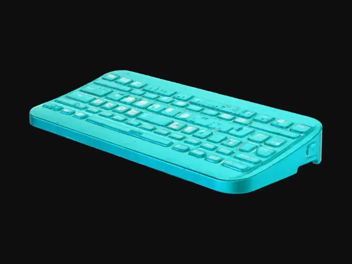 3D model for Teal Keyboard Design
