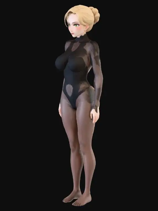 3D model for Elegance in Lace