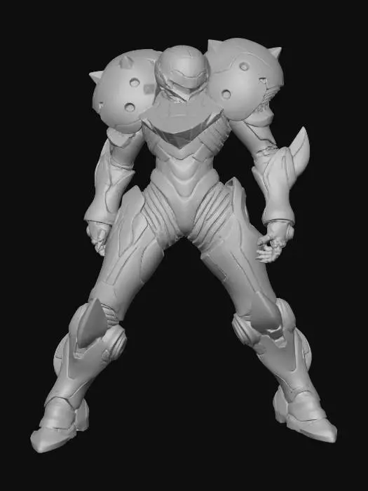 3D model for Galactic Warrior