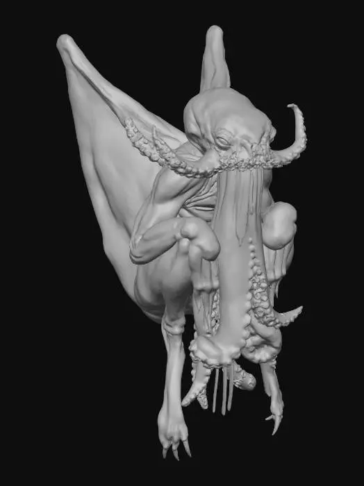 3D model for Cthulhu's Descent