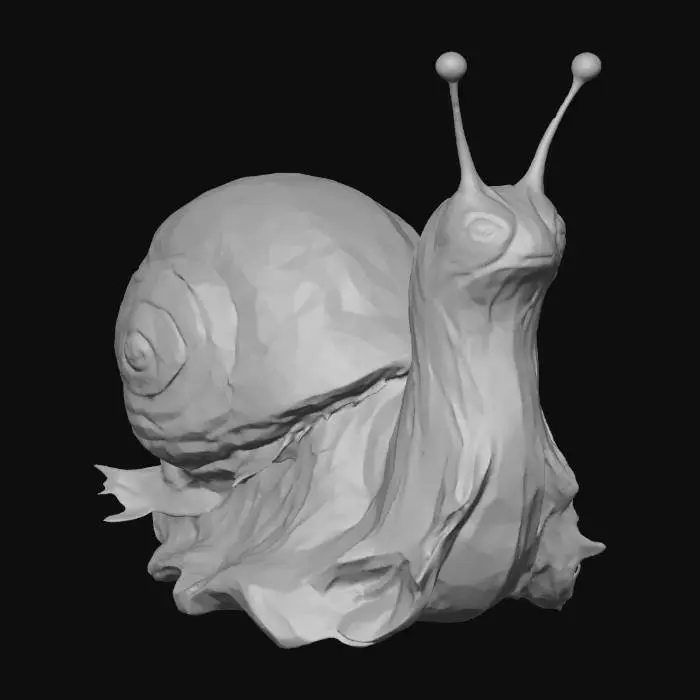 3D model for Luminescent Voyager Snail