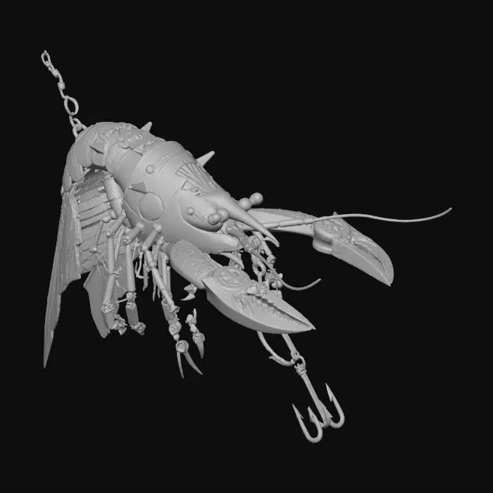 3D model for Cyber Lobster
