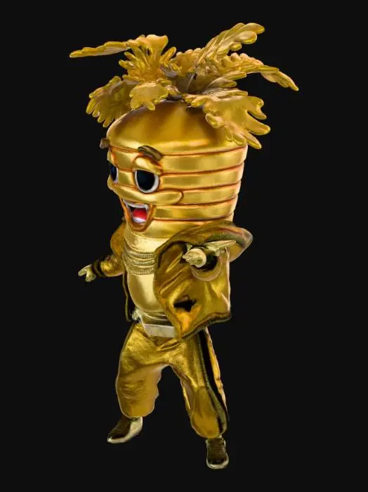 3D model for Golden Turnip Dancer