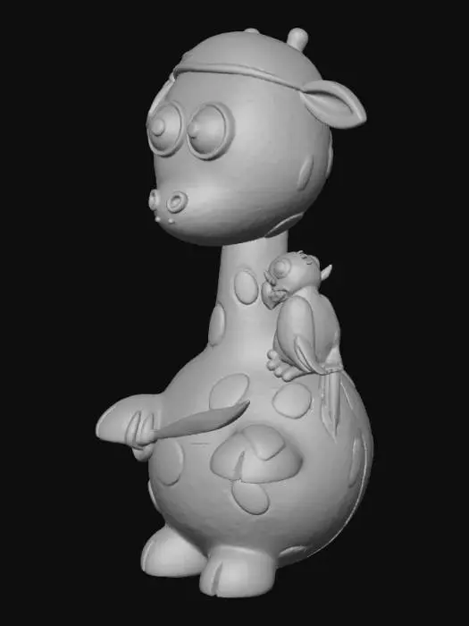 3D model for Pirate Giraffe