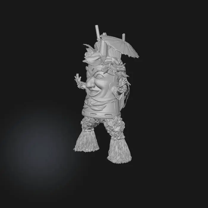 3D model for Tiki Dancer
