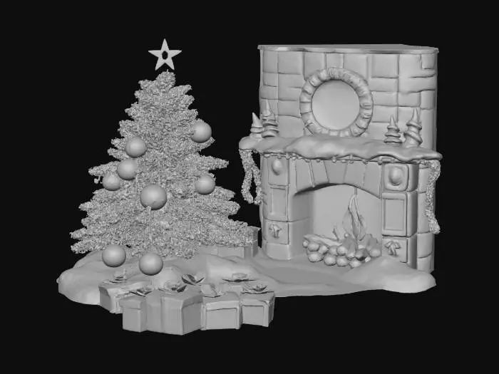 3D model for Judging criteria: Creativity, quality, festive or winter themes.