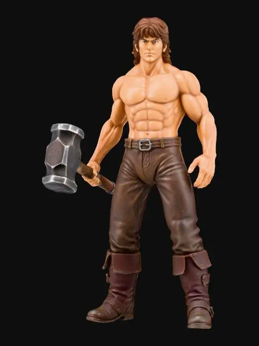 3D model for Создай мне средневекового юношу викинга подмастерье кузнеца, с голым торсом