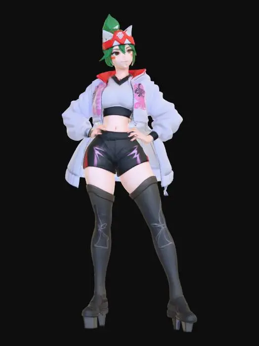 3D model for Ki Riko