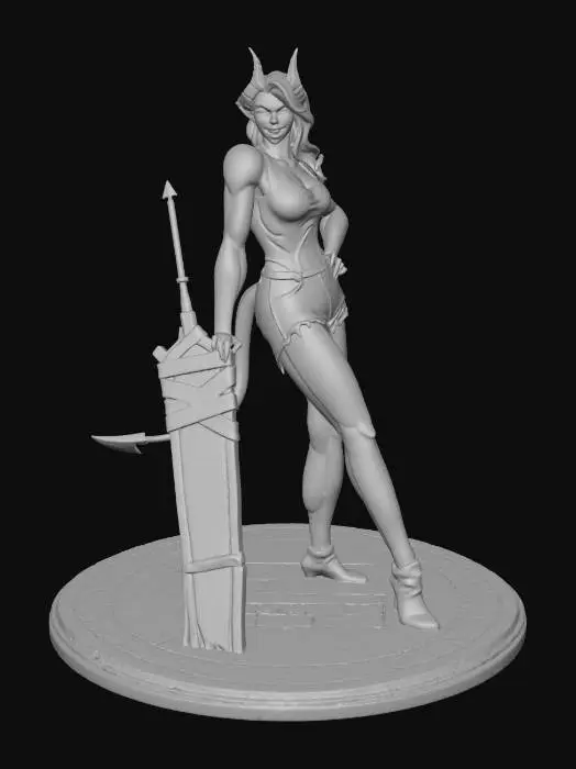 3D model for Malevola