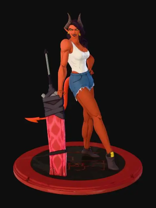 3D model for Malevola