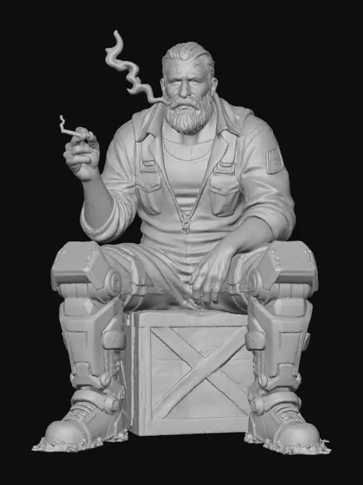 3D model for Mechanic's Break