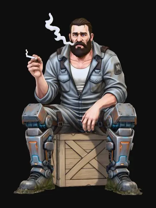 3D model for Mechanic's Break