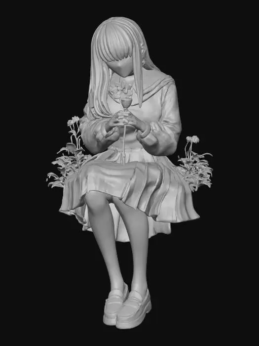 3D model for Solitude Blossom