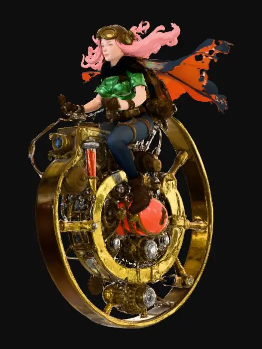 3D model for Sky Journey