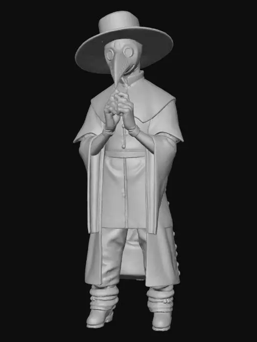 3D model for Shy Plague Doctor