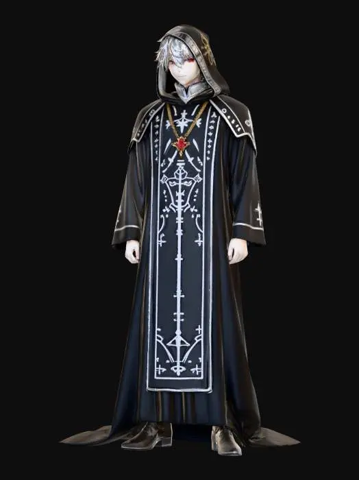3D model for Mystic Cleric in the Cathedral