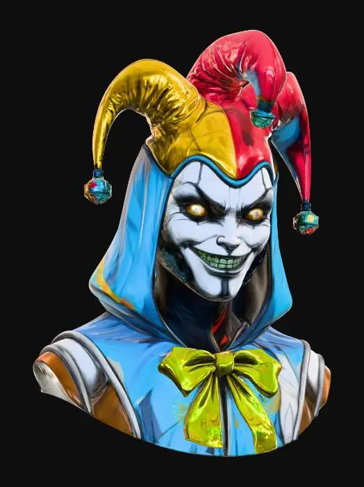 3D model for Harlequin's Grin