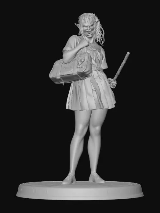 3D model for Urukawaii Schoolgirl