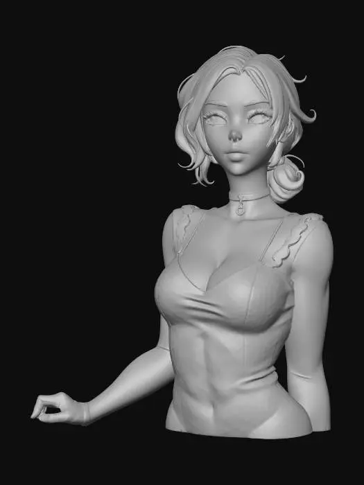 3D model for Enigmatic Elegance