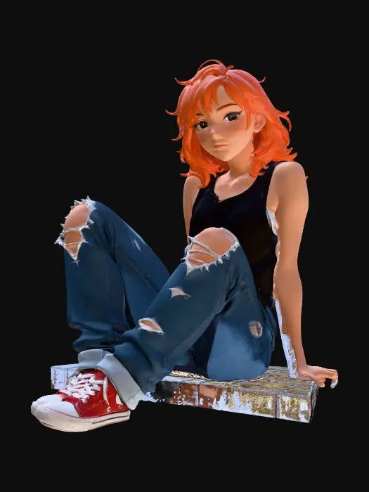 3D model for Twilight Contemplation