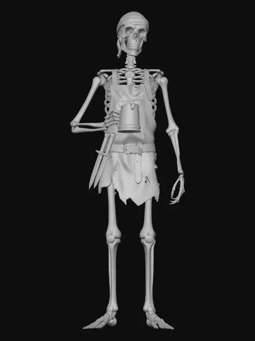 3D model for Skeleton Brewer of the Dark Tavern