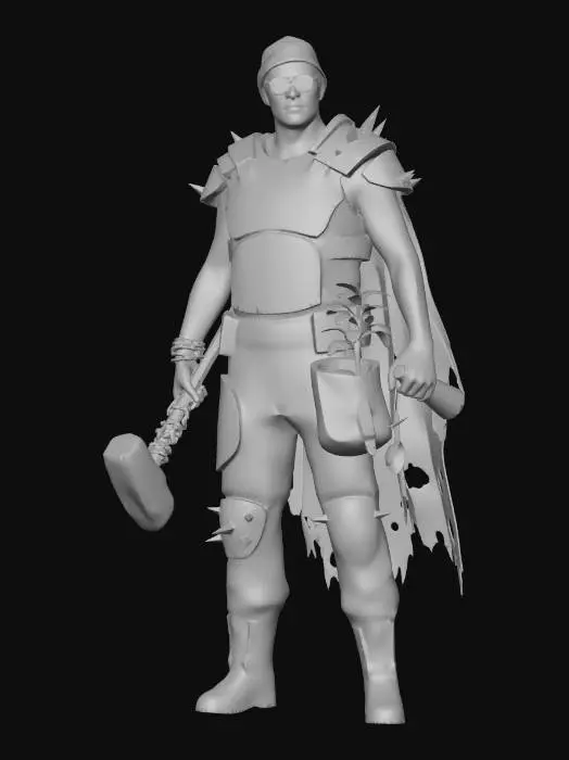 3D model for Rust-Wrought Marauder