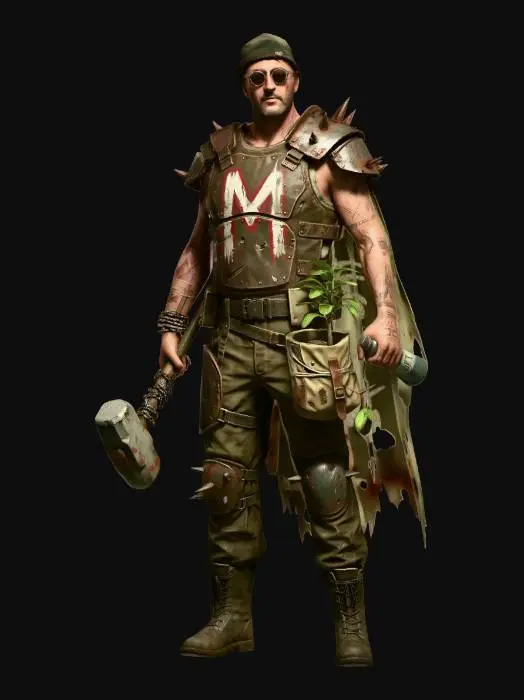 3D model for Rust-Wrought Marauder