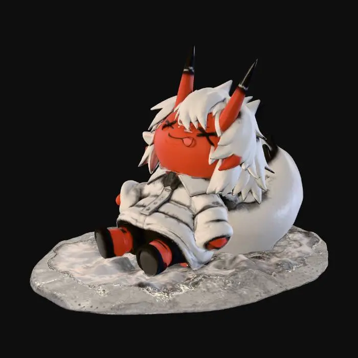 3D model for Snowy Nap