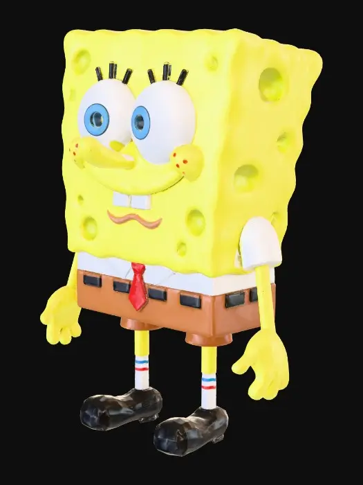 3D model for Faz o sponge bob articulado
